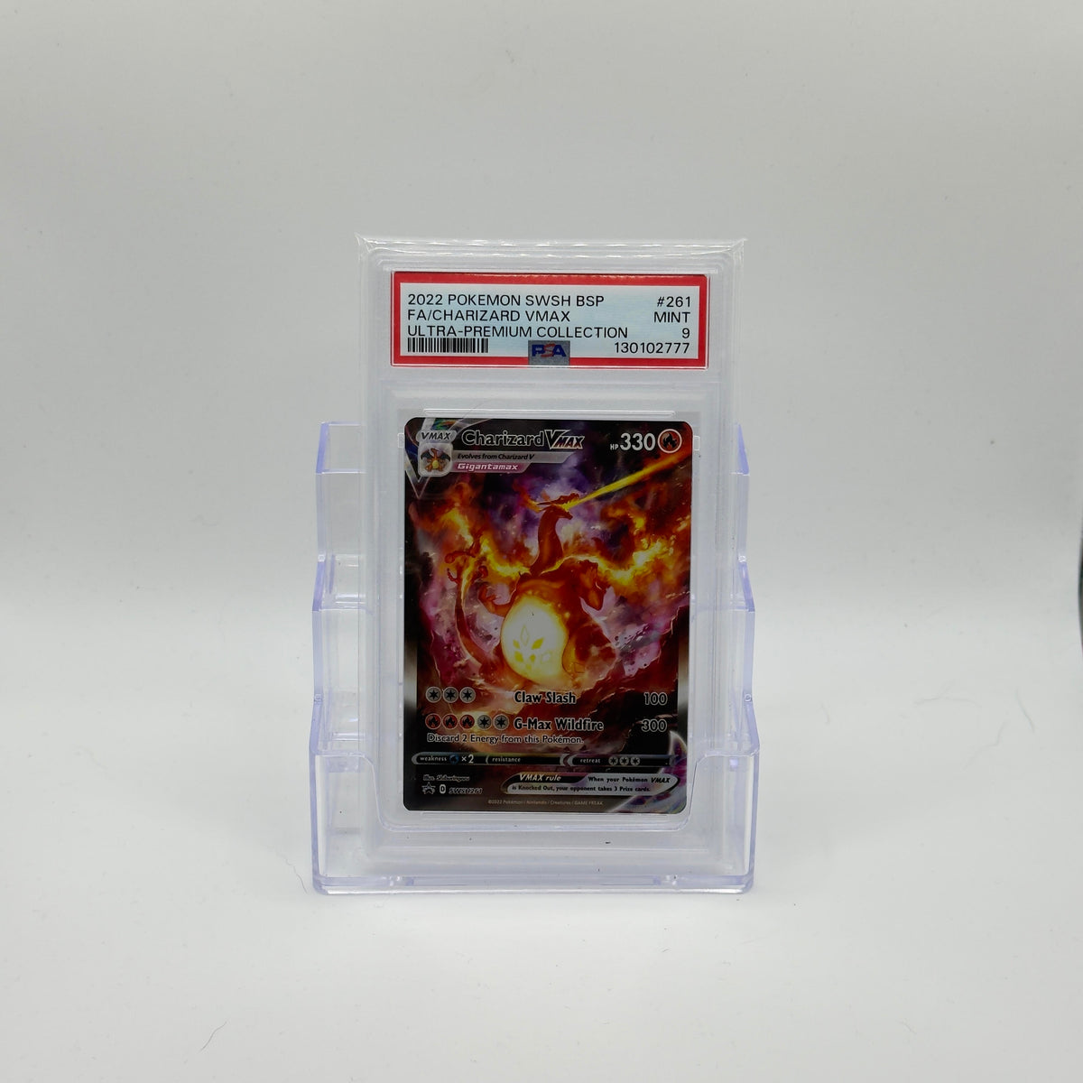 Charizard VMAX — Ultra Premium Collection Promo #SWSH261 - PSA 9